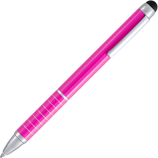 Kugelschreiber Pointer Minox , fuchsie, Aluminium, 12,50cm (Breite), Bild 2