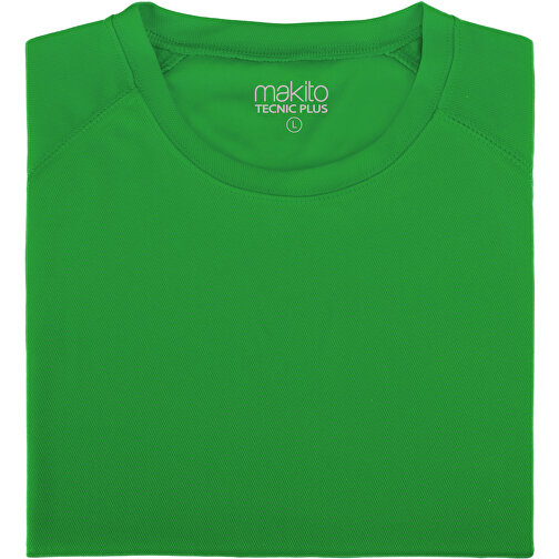 Erwachsene T-Shirt Tecnic Plus , grün, 100% Polyester 135 g/ m2, L, , Bild 1
