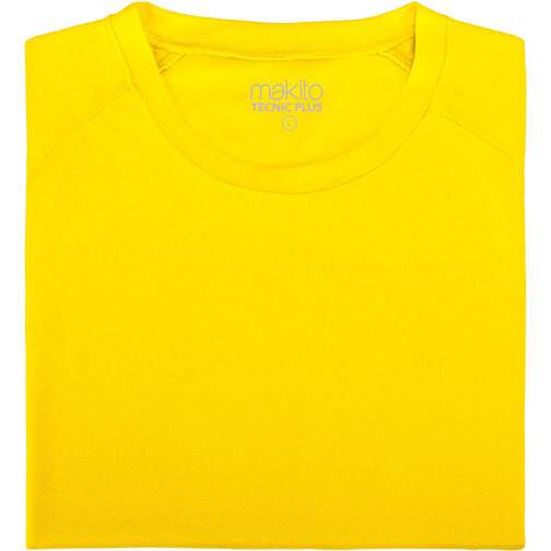 Erwachsene T-Shirt Tecnic Plus , gelb, 100% Polyester 135 g/ m2, S, , Bild 1