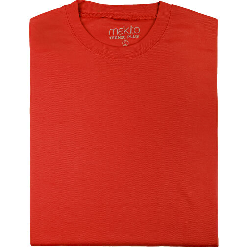 Frauen T-Shirt Tecnic Plus , rot, 100% Polyester 135 g/ m2, M, , Bild 1
