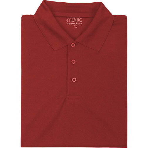 Polo-Shirt Tecnic Plus , rot, 100% Polyester 180 g/ m2, S, , Bild 1