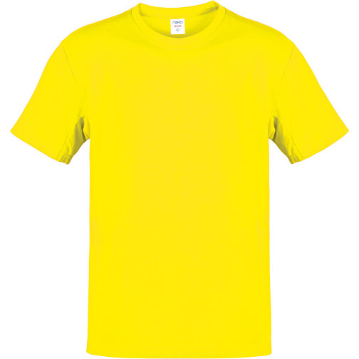 Erwachsene Farbe T-Shirt Hecom , gelb, 100% Baumwolle Ring Spun, Single Jersey 135 g/ m2, XXL, , Bild 1