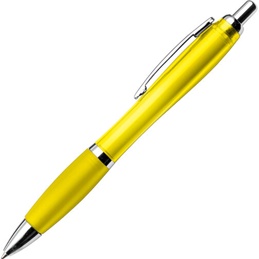 Kugelschreiber Aus Kunststoff Newport , gelb, ABS, Plastik, AS, Stahl, , Bild 2