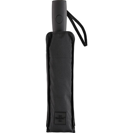 Parapluie de poche oversize automatique Magic Windfighter Flat Black, Image 2