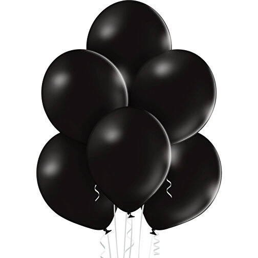 Luftballon 90-100cm Umfang , schwarz, Naturlatex, 30,00cm x 32,00cm x 30,00cm (Länge x Höhe x Breite), Bild 2