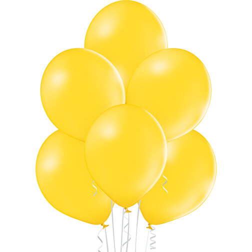 Luftballon 100-110cm Umfang , hellgelb, Naturlatex, 33,00cm x 36,00cm x 33,00cm (Länge x Höhe x Breite), Bild 2
