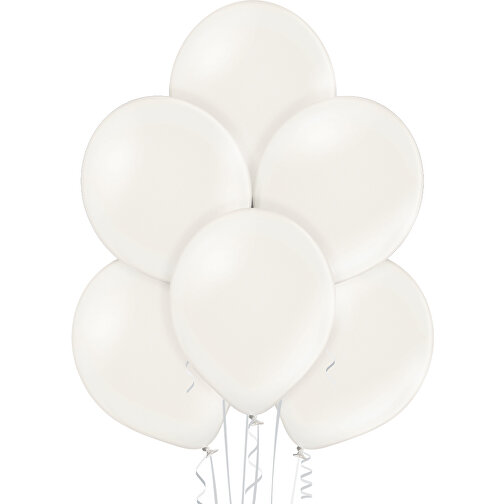 Luftballon 100-110cm Umfang , perlweiss metallic, Naturlatex, 33,00cm x 36,00cm x 33,00cm (Länge x Höhe x Breite), Bild 2