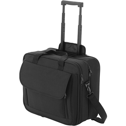 Business 15,4' Handgepäck Koffer 21L , schwarz, 600D Polyester, 36,00cm x 43,00cm x 19,00cm (Länge x Höhe x Breite), Bild 1