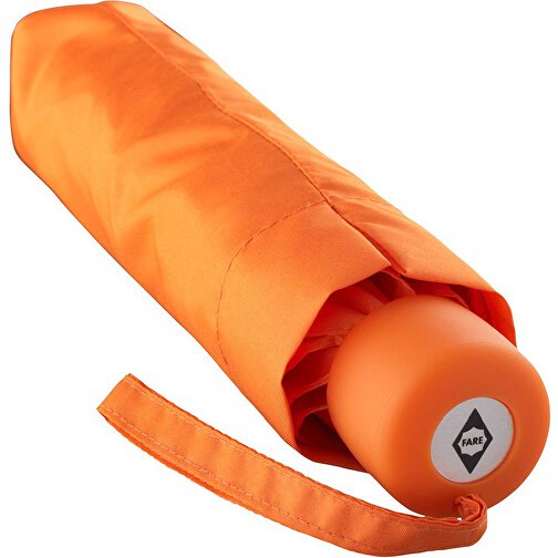 Alu-Mini-Taschenschirm , Fare, orange, Polyester- Pongee, , Bild 4