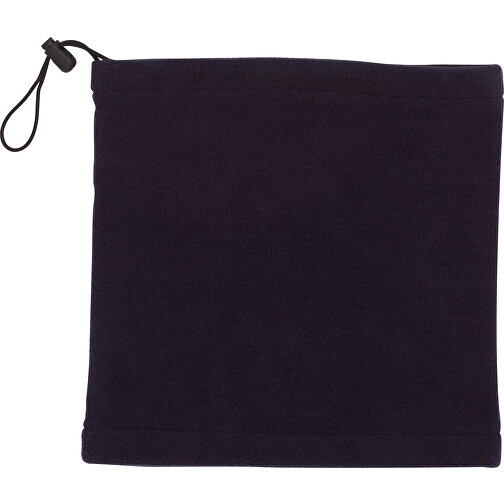 Fleece-Schalmütze VARIOUS , marineblau, 100% Polyester, 27,50cm x 27,50cm (Länge x Breite), Bild 2