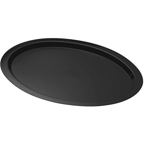 Tablett 'Bistro' , schwarz, Kunststoff, 31,90cm x 1,10cm x 24,40cm (Länge x Höhe x Breite), Bild 1