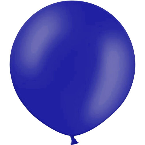 Riesenluftballon Ohne Druck , dunkelblau, Naturkautschuk, , Bild 1