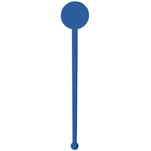 Cocktail-Rührstab 'Rund' , standard-blau PP, Kunststoff, 18,00cm x 0,30cm x 3,50cm (Länge x Höhe x Breite), Bild 1