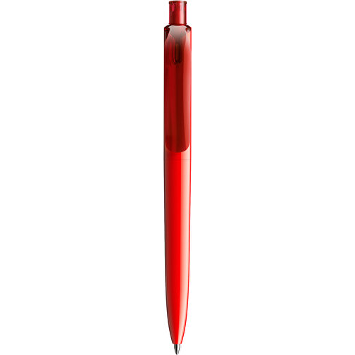 Prodir DS8 PPP Push Kugelschreiber , Prodir, rot, Kunststoff, 14,10cm x 1,50cm (Länge x Breite), Bild 1