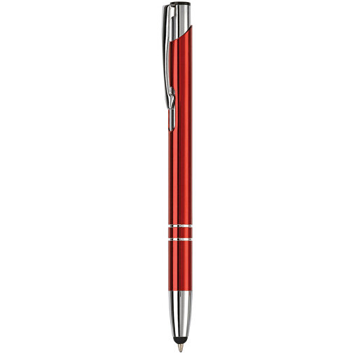 Kugelschreiber Alicante Stylus , dunkelrot, Aluminium, 13,40cm (Länge), Bild 1