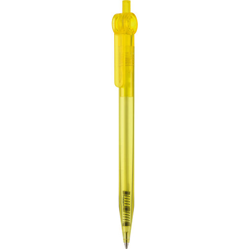 Kugelschreiber Futurepoint Transparent , transparent gelb, ABS, 14,50cm (Länge), Bild 1