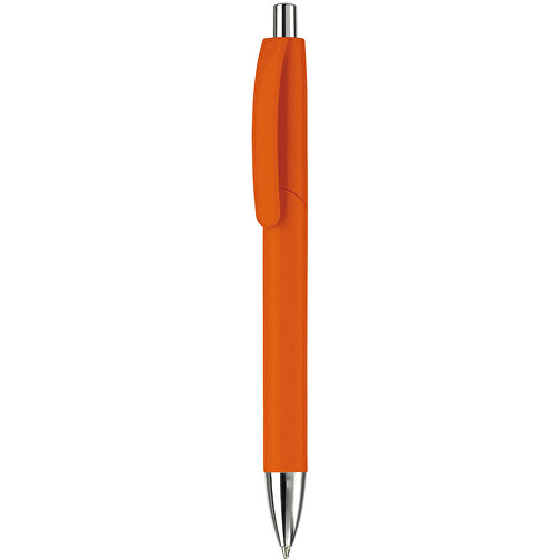 Kugelschreiber Texas Hardcolour , orange, ABS & Metall, 14,70cm (Länge), Bild 1