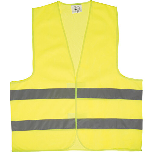 Sicherheitsweste Erwachsene , gelb, PolJater, 65,00cm x 65,00cm (Länge x Breite), Bild 1