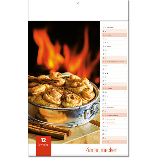Kalender 'Aroma Kitchen' i formatet 24 x 37,5 cm, med veck, Bild 13