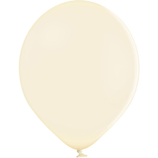 Standardluftballon Klein , vanille, Naturkautschuk, , Bild 1
