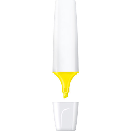 STABILO BOSS ORIGINAL Leuchtmarkierer , Stabilo, weiß, gelbe Tinte, Kunststoff, 10,50cm x 1,70cm x 2,70cm (Länge x Höhe x Breite), Bild 4