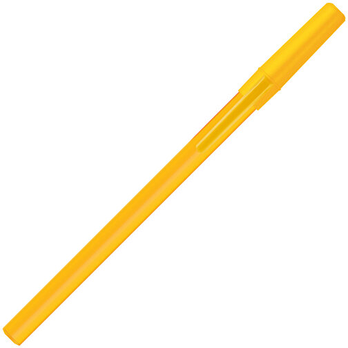 BIC® Round Stic® Kugelschreiber , BiC, gelb, Kunststoff, 1,20cm x 15,00cm (Länge x Breite), Bild 2