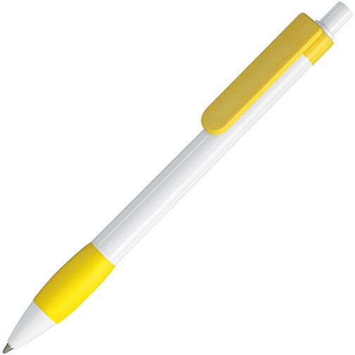 Kugelschreiber DIVA , Ritter-Pen, zitronen-gelb, ABS-Kunststoff, 13,60cm (Länge), Bild 2