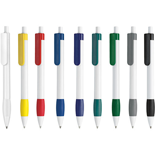 Kugelschreiber DIVA , Ritter-Pen, zitronen-gelb, ABS-Kunststoff, 13,60cm (Länge), Bild 4