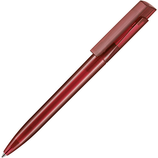 Kugelschreiber FRESH TRANSPARENT , Ritter-Pen, rubin-rot, ABS-Kunststoff, 14,50cm (Länge), Bild 2