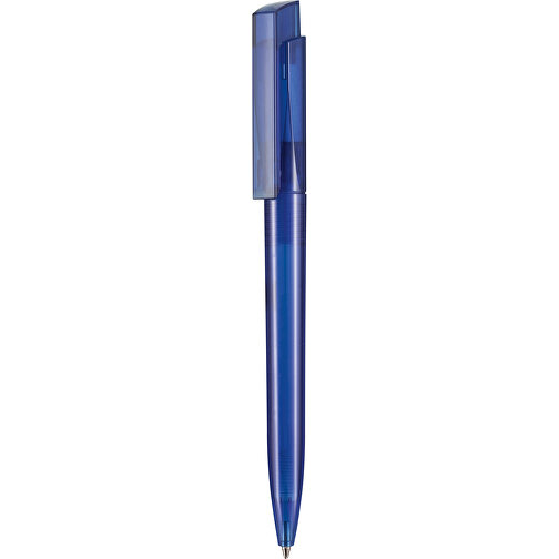 Kugelschreiber FRESH TRANSPARENT , Ritter-Pen, royal-blau, ABS-Kunststoff, 14,50cm (Länge), Bild 1