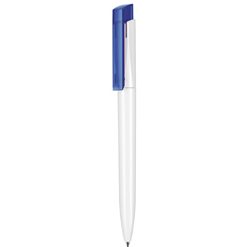 Kugelschreiber Fresh ST , Ritter-Pen, royal-blau/weiß, ABS-Kunststoff, 14,50cm (Länge), Bild 1