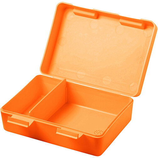 Vorratsdose 'Dinner-Box-Plus' , standard-orange, Kunststoff, 18,00cm x 6,50cm x 13,00cm (Länge x Höhe x Breite), Bild 1