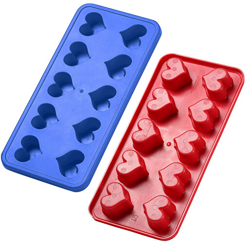 Stampo per cubetti di ghiaccio 'Hearts, Immagine 2