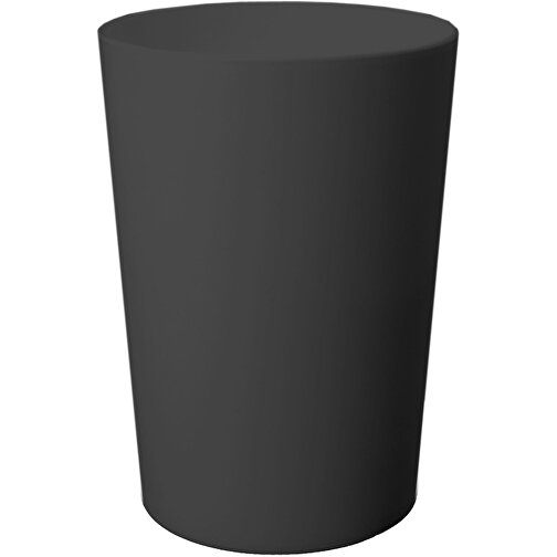 Zahnputzbecher 'Pure' , schwarz, Kunststoff, 9,10cm (Höhe), Bild 1