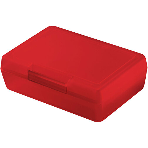 Vorratsdose 'Brunch-Box' , trend-rot PP, Kunststoff, 12,50cm x 4,00cm x 8,50cm (Länge x Höhe x Breite), Bild 1