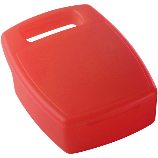 Vorratsdose 'Carry' , trend-rot PP, Kunststoff, 18,50cm x 5,30cm x 13,50cm (Länge x Höhe x Breite), Bild 1