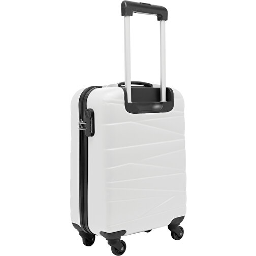 Trolley-Bordcase PADUA , weiß, ABS, 55,00cm x 20,00cm x 35,00cm (Länge x Höhe x Breite), Bild 2