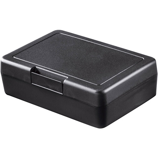 Vorratsdose 'Lunch-Box' , schwarz, Kunststoff, 16,20cm x 5,00cm x 11,30cm (Länge x Höhe x Breite), Bild 1