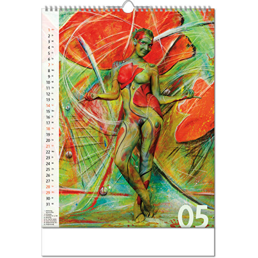 Calendrier photo 'Bodypainting', Image 6
