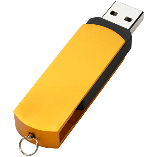 USB-Stick COVER 3.0 16GB , Promo Effects MB , gold MB , 16 GB , Kunststoff/Aluminium MB , 10 - 45 MB/s MB , 5,40cm x 0,85cm x 1,70cm (Länge x Höhe x Breite), Bild 3