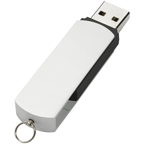 USB-Stick COVER 3.0 16GB , Promo Effects MB , silber / schwarz MB , 16 GB , Kunststoff/Aluminium MB , 10 - 45 MB/s MB , 5,40cm x 0,85cm x 1,70cm (Länge x Höhe x Breite), Bild 3