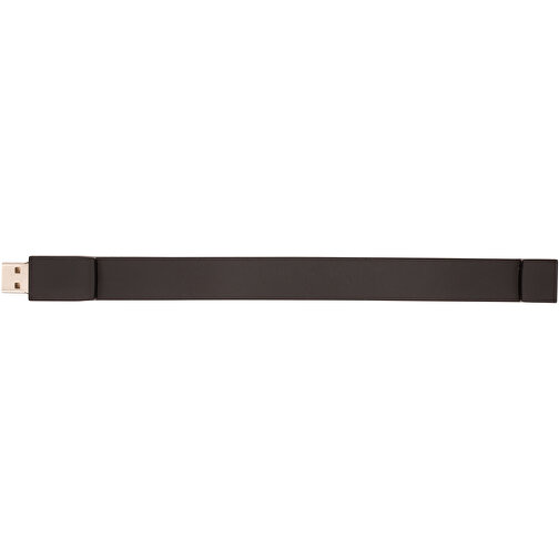 USB-Stick WRIST 1GB , Promo Effects MB , schwarz MB , 1 GB , Kunststoff MB , 3 - 10 MB/s MB , 20,70cm x 1,80cm (Länge x Breite), Bild 2