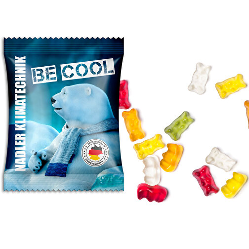 Gummibjørner i en reklamepose (15 g), Bilde 2
