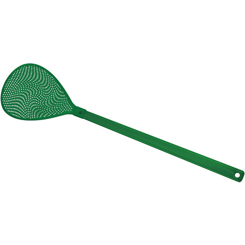 Fliegenklatsche 'Oval' , grün, grün, PE+PS, 43,30cm x 0,50cm x 10,20cm (Länge x Höhe x Breite), Bild 1