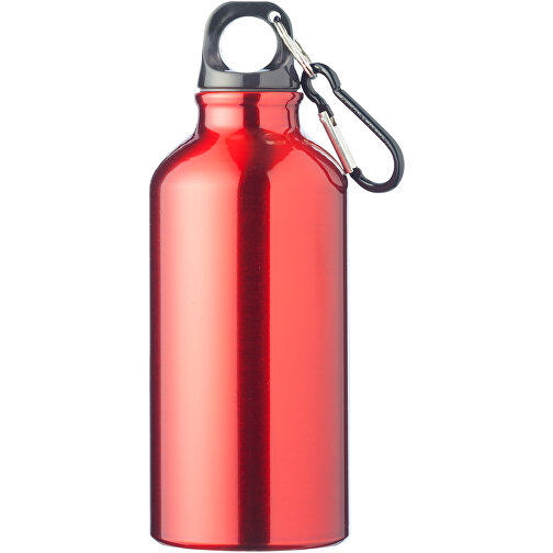 Oregon 400 Ml Aluminium Trinkflasche Mit Karabinerhaken , rot, Aluminium, 17,50cm (Höhe), Bild 7
