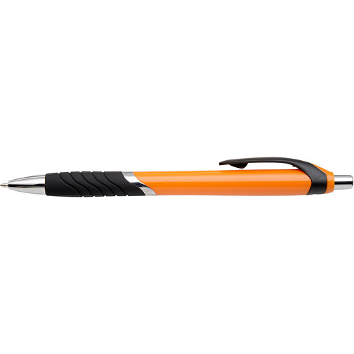 Kugelschreiber Aus Kunststoff Thiago , orange, ABS, Plastik, AS, , Bild 3