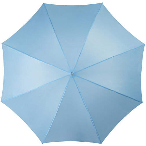Lisa 23' Automatikregenschirm Mit Holzgriff , processblau, Polyester, 83,00cm (Höhe), Bild 2