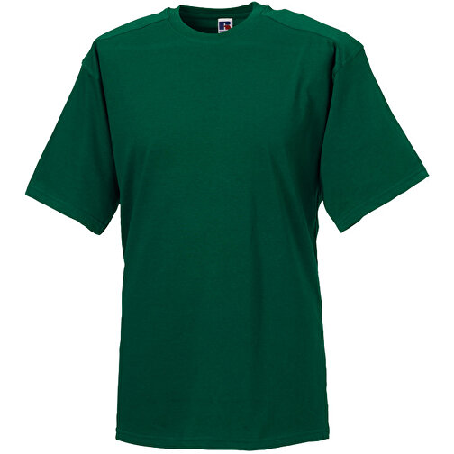 Workwear T-Shirt , Russell, flaschengrün, 100% Baumwolle, M, , Bild 1