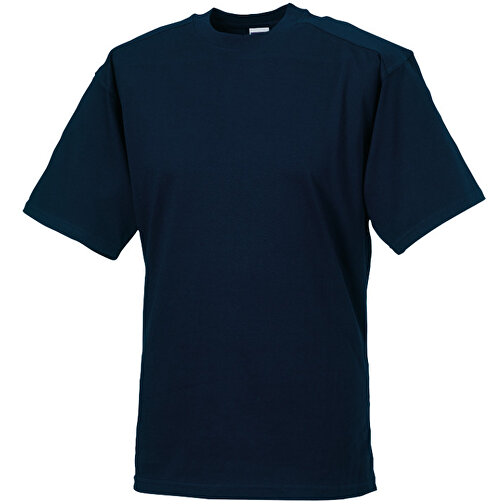 Workwear T-Shirt , Russell, navy blau, 100% Baumwolle, 2XL, , Bild 1