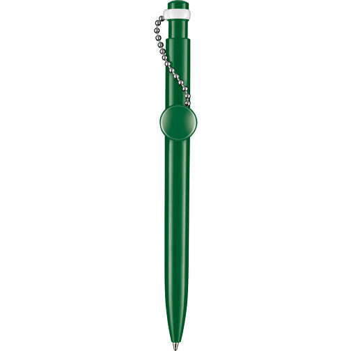 Kugelschreiber PIN PEN , Ritter-Pen, minz-grün, ABS-Kunststoff, 14,50cm (Länge), Bild 1
